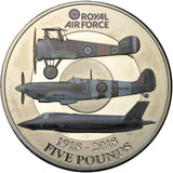 2018 - Wielka Brytania - 5 Funtów - 100-lecie Królewskich Sił Powietrznych