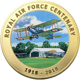 2018 - Wielka Brytania - 50 Pensów - 100-lecie Królewskich Sił Powietrznych