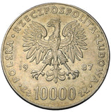 1987 - Polska - 10000 zł - Jan Paweł II