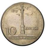 1965 - Polska - 10 zł - Kolumna Zygmunta