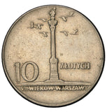 1965 - Polska - 10 zł - Kolumna Zygmunta