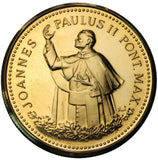 1984 - Kanada - Medal - Wizyta Jana Pawła II w Kanadzie