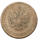 1861 - Austria - 4 Kreuzer