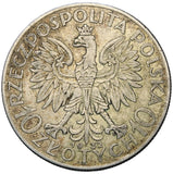 1932 - Polska - 10 zł - Polonia (Głowa Kobiety)