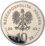 2003 - Polska - 10 zł - Stanisław Leszczyński - półpostać