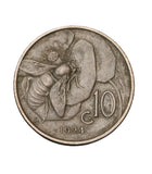 1924 - Włochy - 10 Centesimi