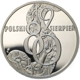 2010 - Polska - 10 zł - Polski Sierpień 1980