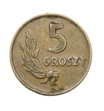 1949 - Polska - 5 Groszy
