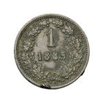 1885 - Austria - 1 Kreuzer