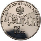 2005 - Polska - 10 zł - 60 Rocznica Zakończenia II Wojny Światowej