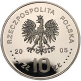 2005 - Polska - 10 zł - Stanisław August Poniatowski - popiersie