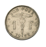 1928 - Belgia - 1 Frank