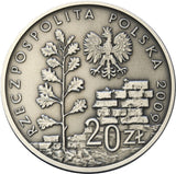 2009 - Polska - 20 zł - 65 Rocznica Likwidacji Getta w Łodzi