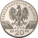 2009 - Polska - 20 zł - Jaszczurka Zielona