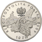 2009 - Polska - 10 zł - Wrzesień 1939 Roku - Wieluń