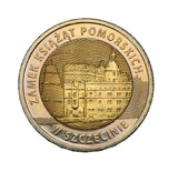 2016 - Polska - 5 zł - Zamek Książąt Pomorskich w Szczecinie