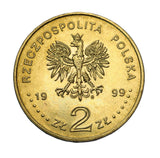 1999 - Polska - 2 zł - 150 Rocznica Śmierci Fryderyka Chopina
