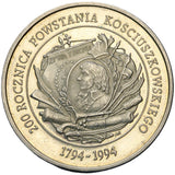1994 - Polska - 200000 zł - 200 Rocznica Powstania Kościuszkowskiego