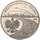 2003 - Polska - 10 zł - 150-lecie Narodzin Przemysłu Naftowego i Gazowniczego