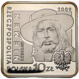 2009 - Polska - 10 zł - Czesław Niemen - kwadrat