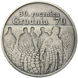 2000 - Polska - 10 zł - 30 Rocznica Grudnia '70