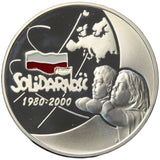 2000 - Polska - 10 zł - 20-lecie NSZZ Solidarność