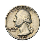 1956 - USA - 1/4 Dolara - Washington Quarter Dollar