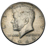 1965 - USA - 1/2 Dolara - Kennedy Half Dollar