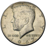 1967 - USA - 1/2 Dolara - Kennedy Half Dollar