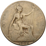 1906 - Wielka Brytania - 1 Pens