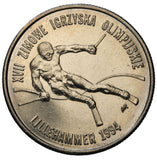 1993 - Polska - 20000 zł - XVII Zimowe Igrzyska Olimpijskie - Lillehammer 1994