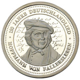 Medal - Niemcy - Hoffmann von Fallersleben