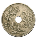1910 - Belgia - 25 Centów