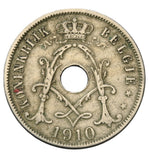 1910 - Belgia - 25 Centów
