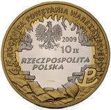 2009 - Polska - 10 zł - 65 Rocznica Powstania Warszawskiego - K.K. Baczyński
