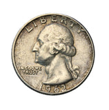 1962 - USA - 1/4 Dolara - Washington Quarter Dollar