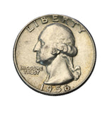 1956 - USA - 1/4 Dolara - Washington Quarter Dollar=