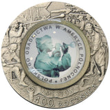 2008 - Polska - 10 zł - 400 Rocznica Osadnictwa w Ameryce Płn.