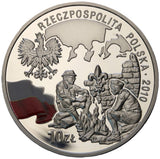 2010 - Polska - 10 zł - 100. Rocznica Harcerstwa Polskiego
