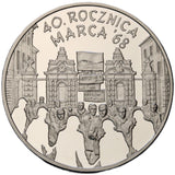 2008 - Polska - 10 zł - 40. Rocznica Marca '68