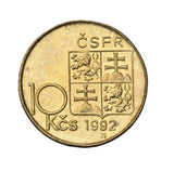 1992 - Czechosłowacja - 10 Koron - Alois Rasin