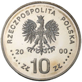 2000 - Polska - 10 zł - Jan II Kazimierz - popiersie
