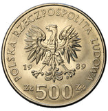 1989 - Polska - 500 zł - 50 Rocznica Wojny Obronnej Narodu Polskiego