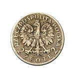 1933 - Polska - 2 zł - Polonia (Głowa Kobiety)