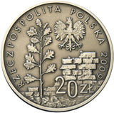 2009 - Polska - 20 zł - 65 Rocznica Likwidacji Getta w Łodzi