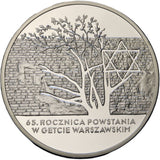 2008 - Polska - 20 zł - 65. Rocznica Powstania w Getcie Warszawskim