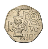 2006 - Wielka Brytania - 50 Pensów - 150-lecie odznaczenia Krzyż Wiktorii