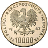 1987 - Polska - 10000 zł - Jan Paweł II