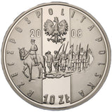 2008 - Polska - 10 zł - 90 Rocznica Powstania Wielkopolskiego