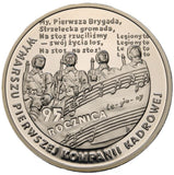 2009 - Polska - 10 zł - 95 Rocznica Wymarszu Pierwszej Kompanii Kadrowej